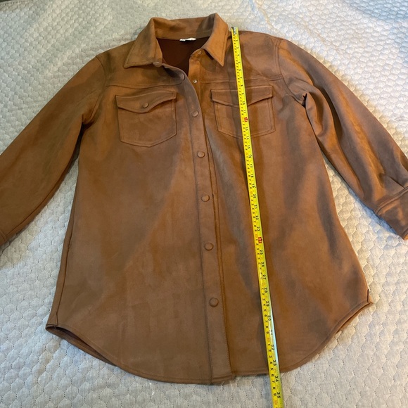 Cato Brown Utility Jacket for Women - Picture 7 of 8